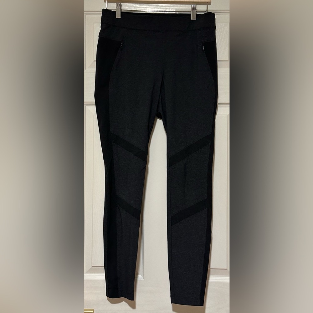 Kuhl Women's Weekendr Tight Gray Size Small/Reg Nylon Hiking Pant Zip Pockets